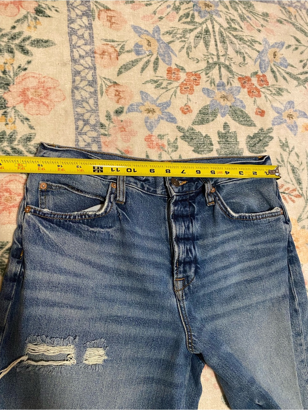 Free People Baggy Cropped Jeans - Picture 8 of 9